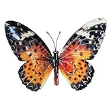 TOP QUALITÄT - Die Wandskulptur besteht aus mehrfach lackiertem Metall. Sie ist wetterbeständig und UV-beständig. Ösen an der Rückseite sind inbegriffen und ermöglichen eine einfache und sichere Montage! Durch das Gewicht von ca. 500g lässt sie sich ganz simpel an jeder Wand präsentieren.