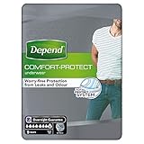 Depend Comfort Protect Incontinence Pants for Men, Large/Extra-Large - 9 Pants