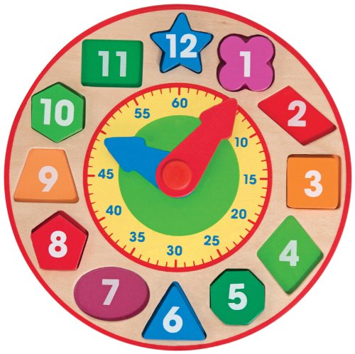 Melissa & Doug Shape Sorting Clock