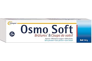COOPER OSMOSOFT - Brûlures et Coups de soleil - Apaise, Réduit la rougeur et Réhydrate - Dès 1 an - Gel - 150 g
