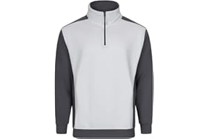 VELILLA Sudadera Bicolor con Media Cremallera Sudadera Bicolor con Media Cremallera Unisex Adulto