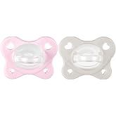 Chicco Gommotto Dual Soft Silicone Pacifier, 2 to 6 Months, Two-Tone Set of Pacifiers with Double Softness, Support Breathing