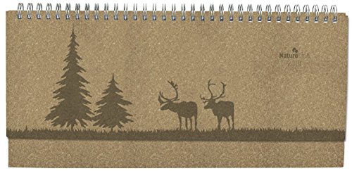 Preisvergleich Produktbild Tisch-Querkalender Nature Line Earth 2019