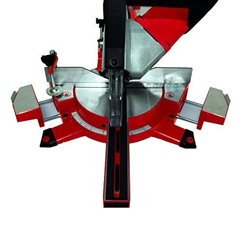 Einhell Zug Kapp Gehrungssäge TE-SM 2131 Dual (1600 W, Sägeblatt Ø 210 mm, Schnittbreite 310 mm, Softstart, schwenkbarer Sägekopf, Laser, LED-Licht) - 9