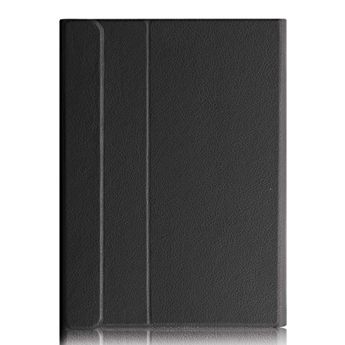 Fintie iPad Air Bluetooth Tastatur Hülle Keybord Case – Ultradünn leicht SmartShell Ständer Schutzhülle mit magnetisch abnehmbar drahtloser Deutsche Bluetooth Tastatur für Apple iPad Air, Schwarz - 8