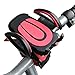 Produktbild Bike Mount, jtdeal Universal Bike Mount Halter GPS Navigation Clip Fahrrad Halterung mit Kautschuk Band, 360 Grad drehbar Fahrrad Halterung Lenker für für IOS Android Smartphone GPS, andere Geräte nur veröffentlicht
