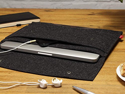 Pack   Smooch Hampshire  Schutzh  lle f  MacBook Pro Retina 15   2016  Anthrazit