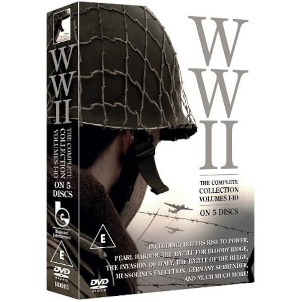 The Definitive World War 2 in Colour Triple DVD Box Set Containing