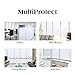 Rabbitgoo® No Glue Static Cling Privacy Window Film Frosted Films UV Protection Window Sticker Use in Office Home Bathroom Living room Kitchen Glass Window Film 90*200CM