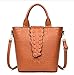 Produktbild Sac@bb Pu Frau Krokodil Handtasche Mode Damen Tasche Schulter Diagonale Taschen,Brown