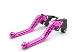 NICEDOLL CNC Clutch Brake Levers for NINJA125 2019-2021, Z125 V-E-R-S-Y-S 300X 2017-2021, Z250SL 2016-2017, NINJA250R 2008-2012,NINJA300R Z300 2013-2018, NINJA400 Z400 2018-2021 Short Adjust