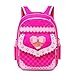 Produktbild Vntoogreat New School Backpack, Grundschule Tasche Korean Fashion Schulter Schultaschen wasserdicht Kinder Rucksack weibliche Kinder @ rot