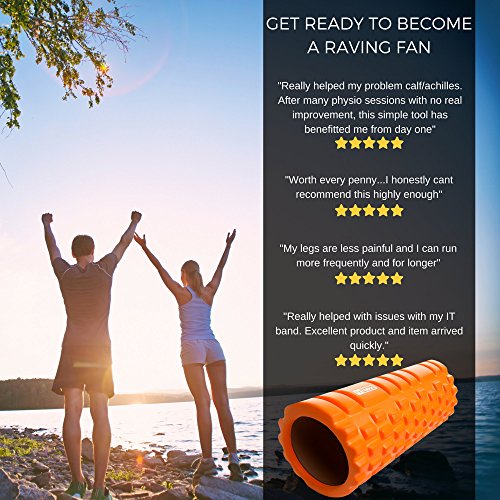 Fit Nation Faszienrolle – Foam Roller Set zur Selbstmassage mit Übungsbuch – Sport Massagerolle Für Anfänger, Profis, Damen & Herren - 7