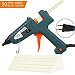 Produktbild WEINAS Heißklebepistole mit 20 klebesticks (11mm *20cm)/100W/Temperatur 100-220°C regelbar für DIY kleine Handwerkprojekte und schnelle Reparaturen zuhause im Heimwerker &Handwerk Dunkelgrüne