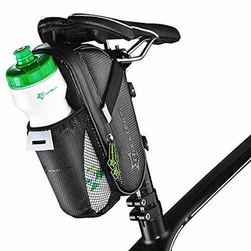 Preisvergleich Produktbild Tasche unter Sattel Fahrrad Fahrrad Wasserdicht + Tasche Flaschenhalter ROCKBROS
