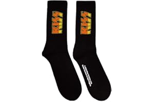 Rock Off officially licensed products KISS Classic Band Logo Ankle Socken One Size