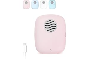 ELMWAY STB-021 UV Toothbrush Sanitizer Case by ELMWAY – Compact UVC Sterilizer with Fan, USB Rechargeable Travel Toothbrush Cover for Daily Manual & Electric Toothbrushes – Pink