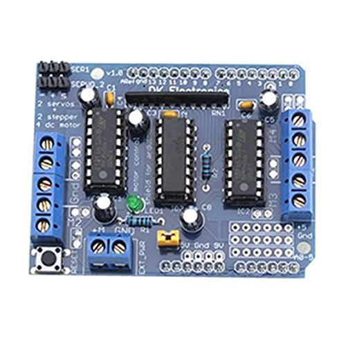 Preisvergleich Produktbild CUHAWUDBA 1 Stueck Hartschild Erweiterungskarte Motor L293D Fuer Mega