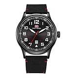 Herren Uhr, Mode Männer Metall Wasserdicht Armbanduhr Einstellbare Band Zubehör Geschenk für Papa Freund, Jungen und Workmates(cc)