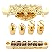 Produktbild Tuipong Gold LP Style Tremolo-Brückenset für E-Gitarre mit 4 Befestigungsbolzen