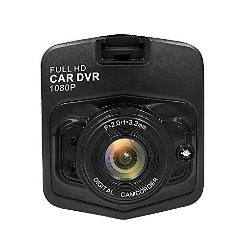Coche Dash Cam, rusee 2.4 LCD Full HD 1080p coche DVR Grabador de vídeo cámara Monitor de aparcamiento g-sensor Detección de Movimiento para la grabación de salpicadero de coche de visión nocturna