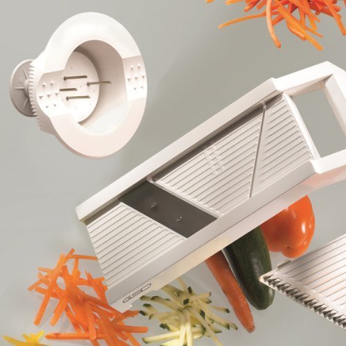 G S D Haushaltsgeräte 30 000 Universal-Gemüsehobel mit 3 Einsätzen - 6
