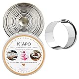 Profi Ausstechformen rund 11er Set in Metalldose /...