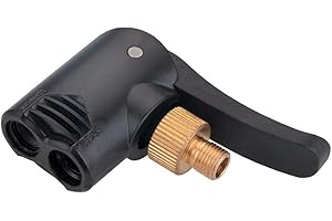 EIROVYA Adaptador de Válvula de Neumático de Coche, Adaptador Valvula Bicicleta, Conector de Bomba de Bicicleta, Para Neumáticos de Coche, Bicicleta y Moto
