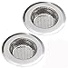 Produktbild Affe Abflusssieb, 9 CM Edelstahl Küchen Spüle Dusche Badewanne Abfluss Spüle Filter Sieb Haarsieb, 2 Stück/ Sätze Abfluss Sieb