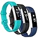 Produktbild Qianyou 3PCS Fitbit Alta Armband Silikon, Fitbit Alta hr Armband,Unisex Verstellbares Ersatzarmband Silikonarmband für Fitbit Alta HR/Fitbit Alta(6.7"-8.1"),3 Pack-Blau/Grün/Schwarz