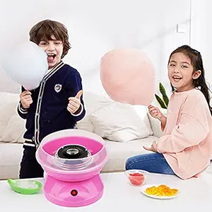 LEVGRY LEVGRY Mini Cotton Candy Maker || Cotton Candy Machine || Home DIY Candy Floss Makers || Portable Marshmallow Machin for Birthdays, Weddings, New Years, Family Party || Color_Multi