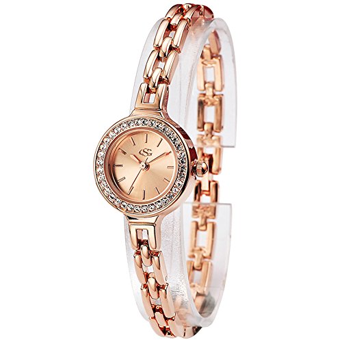 George Smith 22mm Österreichische Kristall Zifferblatt Damen Armbanduhr mit Edelstahl Armband George Smith 22mm Österreichische Kristall Zifferblatt Damen Armbanduhr mit Edelstahl Armband
