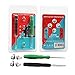 Produktbild Set Controller Repair Kit, professionelle Reparatur Werkzeug Teile Legierung Schnalle Lock Kit für NS Nintendo Schalter NX Joy Con Controller mit 2 Stück Schraubendreher