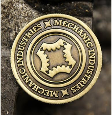 Half Dollar Coin (Bronze) by Mechanic Industries - Trick