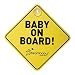Dreambaby Baby On Board Sign (Yellow)