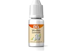 ‎ELLI´S Ellis Aromen Vodka Lemon NATURIDENTISCHES Lebensmittelaroma | Für Speisen & Getränke | 10 ml