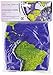 Produktbild 12" Dark Blue Topographical Inflatable Globe