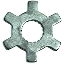 Étoile De Joue Fixe Pour Scooter MBK Booster 50cc - Diamètre Intérieur 12.2/13.3mm - Épaisseur 2mm - Pièce De Rechange