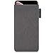 Produktbild Adore June Classic Dunkelgrau Tasche für Apple iPhone XS Max Handytasche aus widerstandsfähigem Cordura Stoff | Robustes Zubehör mit Display Reinigungs-Effekt | Made in Europe