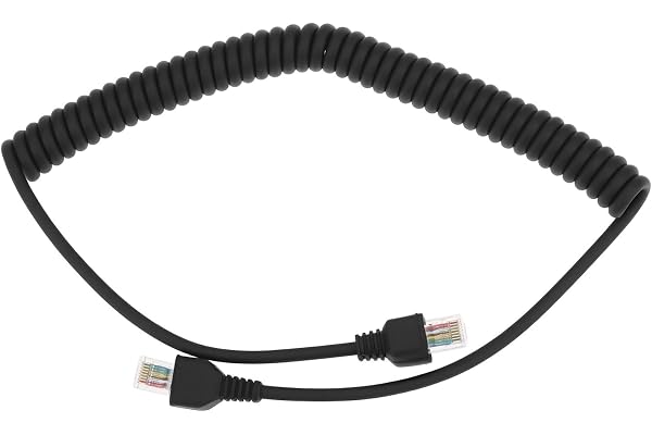 eMagTech 1 st mikrofonkabel MH-31A8J kompatibel med Yaesu FT-450D FT-818 FT-857D FT-891 FT-991A