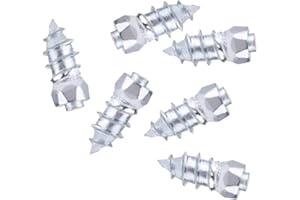 MAGT Reifen Spikes, 100 Stück 15mm/0.59" Anti Rutsch Rad Reifen Schrauben Auto Reifen Bolzen Reifen Schnee Spikes für Auto SUV ATV