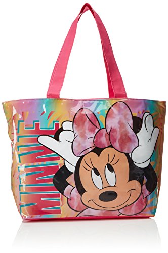 Artesanía Cerdá 2100000976 Minnie Bolsa de Tela y de Playa, Color Rosa