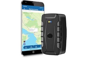 TKMARS Localizzatore GPS per Auto,20000mAh Batteria GPS Traker Senza Abbonamento Ip67 Magnetico Impermeabile Molteplici Modalità di Allarme App Gratuita TK918