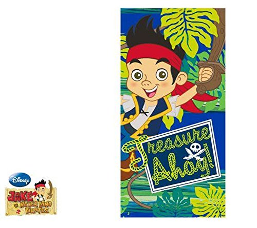 Jake and the Neverland Pirates Bath / Beach Towel EP4387 by Jake and the Neverland Pirates