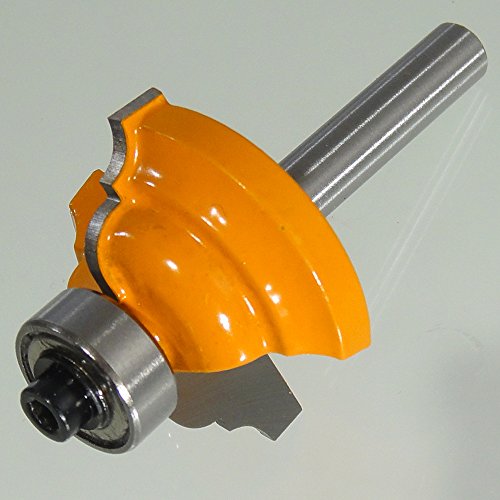 HM Profilfräser R 3,17 mm Ø 31,7 mm Schaft 6 mm Profilmesserkopf Holzfräser Fräser - 2