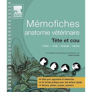 Mémofiches anatomie vétérinaire - Tête et cou