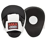 MaxStrength Boxing Focus Punch Mitts MMA Training Punching Hook And Jab Strike Pads Target