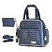 Bebamour Nappy Changing Bag Functional Baby Nappy Backpack (Blue)
