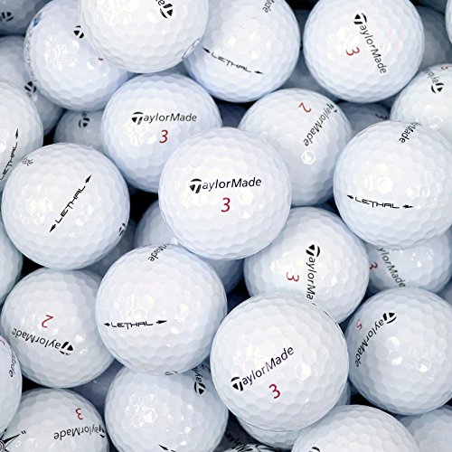 TaylorMade-Unisex-Lethal-100-Premium-Lake-Golf-Balls-Grade-A-White
