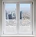 Produktbild INDIGOS UG Fensterfolie Sonnenschutz Sichtschutzfolie Glasdekorfolie Stripes satiniert blickdicht - 400mm Breite x 500mm Höhe - auch mit Individueller Breite